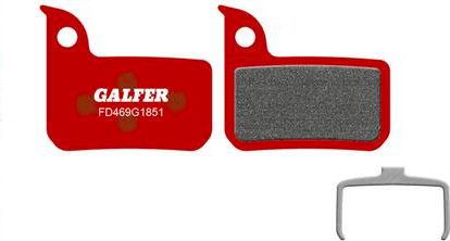 Pair of Galfer Semi-metallic Sram HDR, Red 22, Force, Rival, Level, Level TLM / Ultimate Advanced Brake Pads