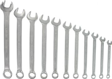 VAR Set of 11 Flat Wrenches 6 to 17 mm
