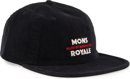 Gorra de terciopelo Mons Royale Roam Negra