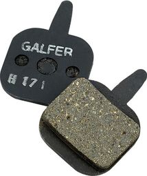 Pair of Galfer Semi-metallic Tektro IO, Gemini brake pads. Novela, Aquila Standard