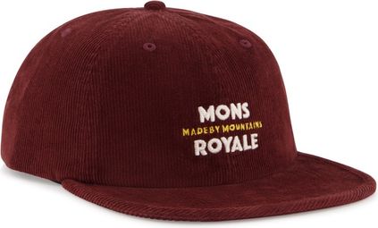 Gorra de terciopelo marrón Mons Royale Roam