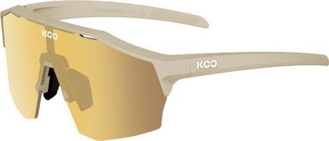KOO Alibi Matte Sand/Gold Glasses