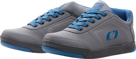 Par de zapatillas MTB O'Neal PINNED PRO FLAT Pedal V.22 gris / azul