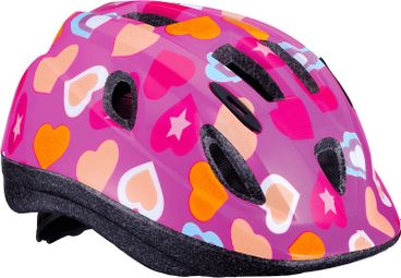 BBB Boogy Helmet heart Pink
