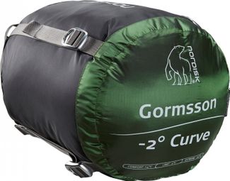 Nordisk Gormsson Sleeping Bag 4° Curve Medium Green