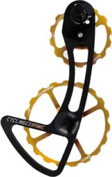 CyclingCeramic 14/19 Deth Derailleur Clevis for Shimano 105 7150 12V Gold