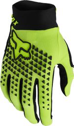 Fox Defend Long Gloves Fluo Yellow