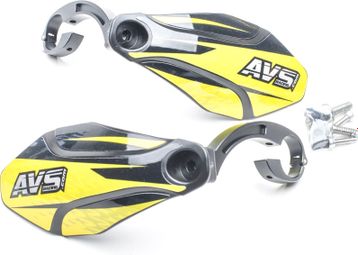 AVS Hand Protector Yellow/Black Deco Kit