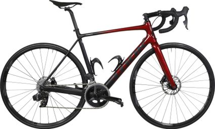 Producto renovado - Look 785 Huez Interference Bicicleta de carretera Sram Rival AXS 12V Negro mate/Rojo brillante 2022 M