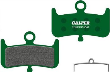 Pair of Galfer Semi-Metallic Hayes Dominion A4 Pro Brake Pads