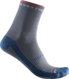 Castelli Rosso Corsa 11 Women's Socks Blue