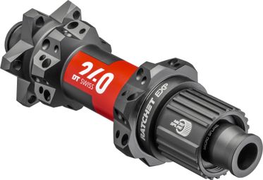 Moyeu Arrière DT Swiss 240 EXP Straight Pull 28 trous | Boost 12x148mm | 6 Trous