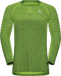 Maillot Manches Longues Odlo Essential Seamless Vert