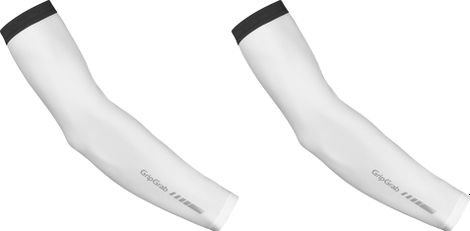 GripGrab UV brazo calentadores blanco
