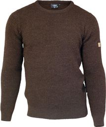 Ivanhoe sweater NLS Petal Coffee Bean men-100% pure laine non teinte