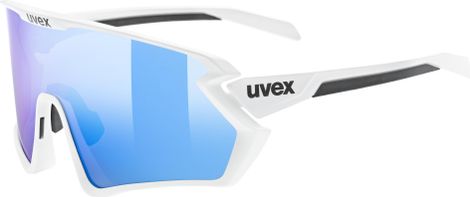 Lunettes Uvex Sportstyle 231 2.0 Blanc/Verres Miroir Bleu