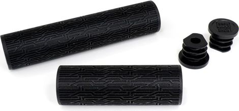 Pair of Rockshox TwistLoc Textured Grips 89/135mm Black