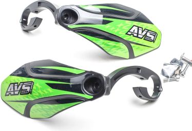 Handguards AVS Graphic Kit Green / Black