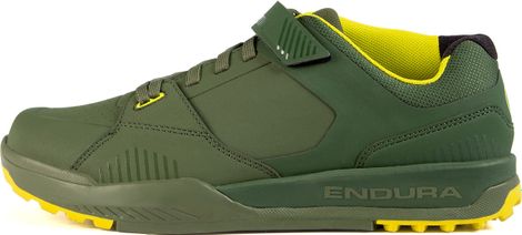 Endura MT500 Burner Automatic Pedals Shoes Green
