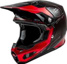 Fly Racing Fly Formula S Carbon Legacy Fullface Helmet Carbon Red / Black