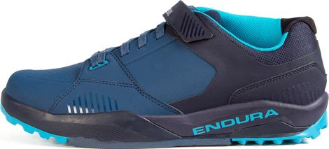 Endura MT500 Burner Navy Blue Flat Pedal Shoes