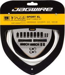 Jagwire Sport XL Shift Kit Weiß