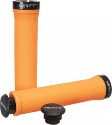 Neatt One Lock Fahrradgriffe - Neon Orange