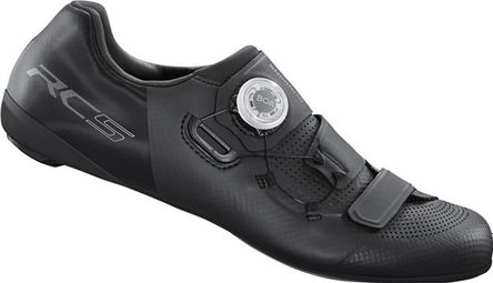 Coppia di scarpe da strada larghe Shimano RC502 nere