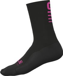 Alé Strada 2.0 Unisex Socks Black/Fluorescent Pink