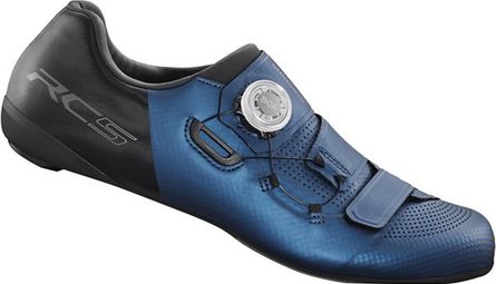 Coppia di scarpe da strada Shimano RC502 Blu