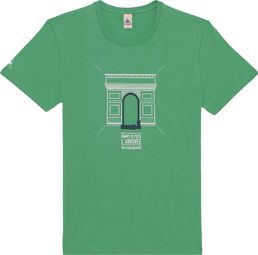 LE COQ SPORTIF T-Shirt Tour de France Arc de Triomphe Vert