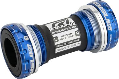 Caja de pedalier Insight 68-73mm BSA/BSC Azul