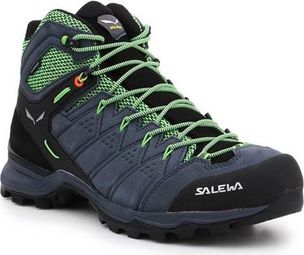 Chaussures de Randonnée Salewa Alp Mate Mid Gris/Vert