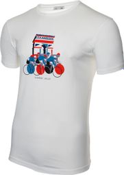 Camiseta LeBram x Sports d'Époque Place de l'Étoile Blanca