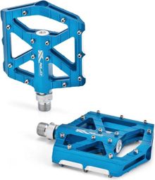 Pares de pedales planos XLC PD-M12 Azul