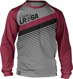 Maglia a manica lunga Loose Riders Vhs Wine / Grey / Red Kids