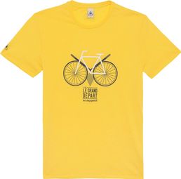 LE COQ SPORTIF T-Shirt Tour de France N°13 Leeds, le grand départ Jaune