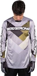 Maillot Staystrong Chevron Gris/Camo Adulte T.L