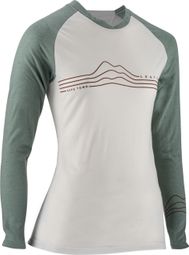 Women's Leatt MTB AllMtn 3.0 Long Sleeve Jersey Pistachio Green
