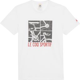 LE COQ SPORTIF T-Shirt Tour de France N°12 Blanc