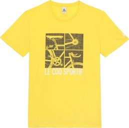 LE COQ SPORTIF T-Shirt Tour de France N°12 Jaune