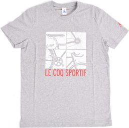 LE COQ SPORTIF T-Shirt Tour de France N°12 Gris