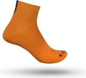 GripGrab Lightweight SL Short Sock Orange Hi-Vis