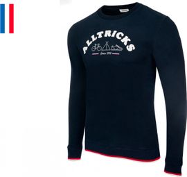 Alltricks Sport d'Epoque Sweatshirt Blue / White