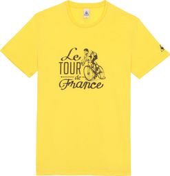 LE COQ SPORTIF T-Shirt Tour de France N°10 Jaune