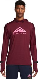 Nike Dri-Fit Trail Hoodie Red Pink