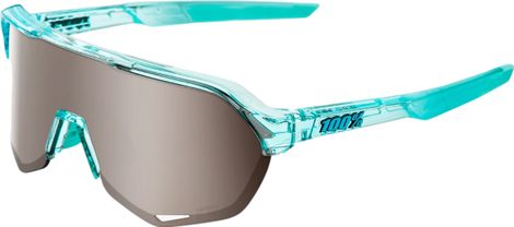 100% S2 Goggles - Blue - HiPER Mirror Silver Lens