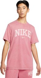 T-Shirt Manches Courtes Nike Sportswear Arch Rouge