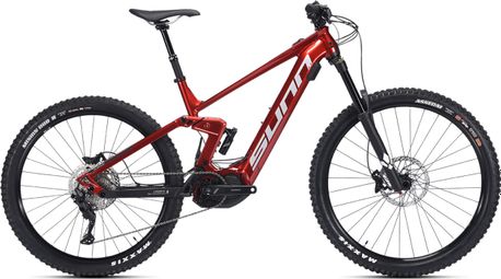 Bicicleta de exposición - Sunn Kern EL S2 Shimano Deore 10V 630 Wh 29'' / 27.5'' Roja 2023 Bicicleta eléctrica de montaña con suspensión total