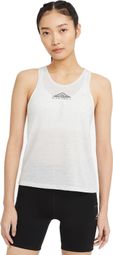 Nike Women's City Sleek Trail White Tank Top